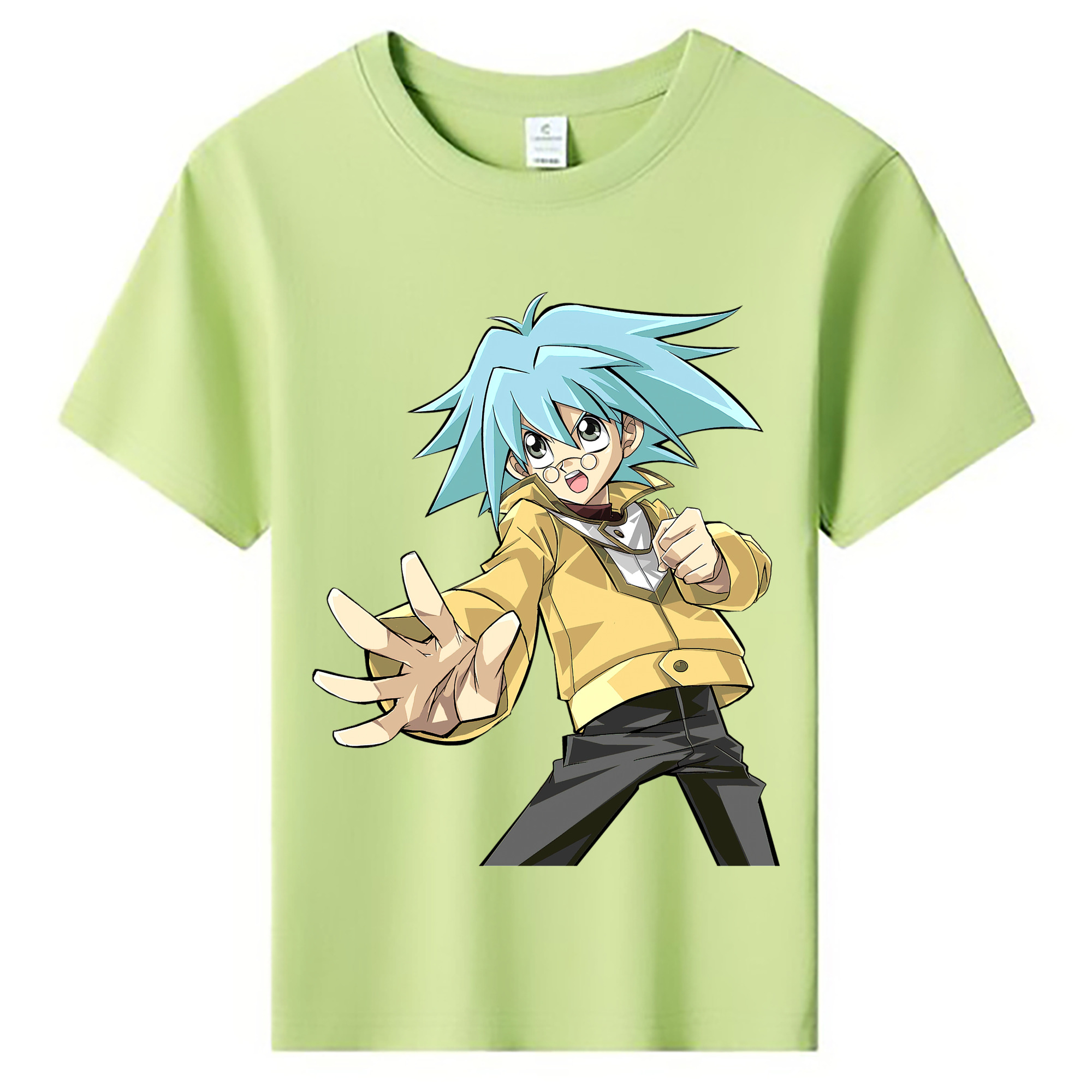 （画像用） 遊☆戯☆王 Yu-Gi-Oh! 綿100％キッズTシャツ（フロントプリント）